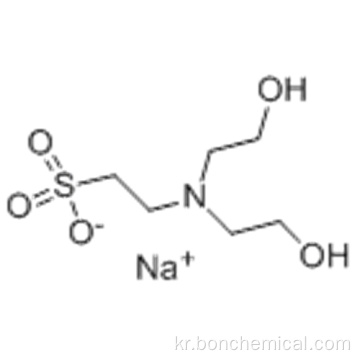 에탄 설 폰산, 2- [비스 (2- 하이드 록시 에틸) 아미노]-, 나트륨 염 (1 : 1) CAS 66992-27-6